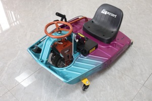 Flexcart Electric Pedal Go Kart 750W Chain Drive 200kg Max Load Child <b>Entertainment</b> - Product Image 5