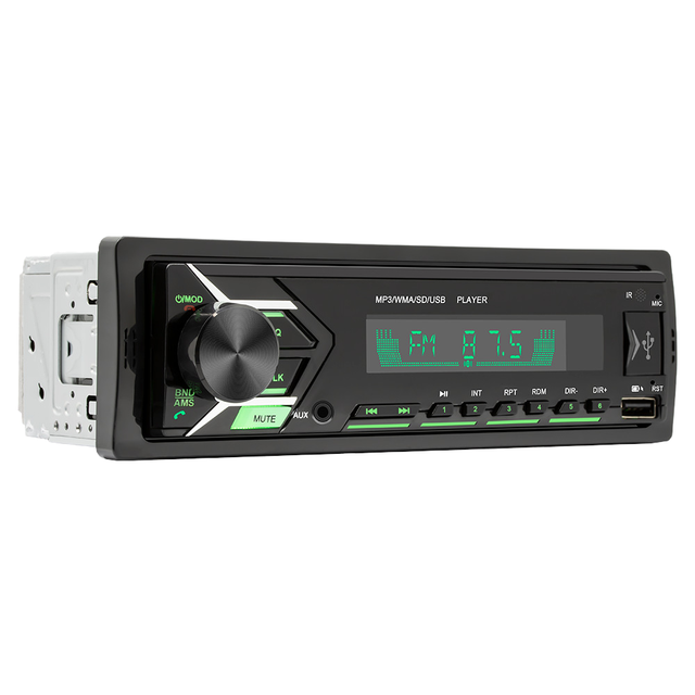 Hot Sale 1 Din Auto Stereo Head Unit Multifunctional Car for Bluetooth MP3 Player USB Connection Dashboard Placement WAV Audio