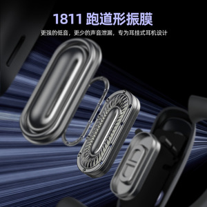 S9 หูฟังบลูทูธแบบเปิดหู รุ่น Bone Conduction 6.0 ไร้สายสำหรับเล่นกีฬา พร้อมจอแสดงผล LED กันน้ำระดับ IPX4 ควบคุมด้วยระบบสัมผัส - Product Image 4