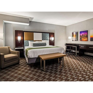 <span class=keywords><strong>Hyman</strong></span> Best Western Premier - Suite de meubles de chambre d'hôtel complète en bois de chêne moderne, taille et couleur personnalisables - Product Image 1