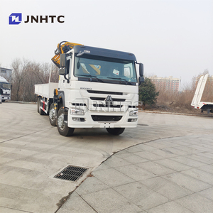 Camion de fret SINOTRUK HOWO 4X2 6X4 8x4 avec <span class=keywords><strong>grue</strong></span> de 5 à 20 tonnes - Product Image 5