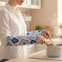 Nappe de table décorative en coton résistant aux taches, lavable en machine, imprimée