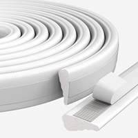 Cinta de Espuma Autoadhesiva en Forma de V de Alta Calidad para Sellado de Puertas y Ventanas, Relleno de Huecos, Sellador para Marcos, Espuma de PU