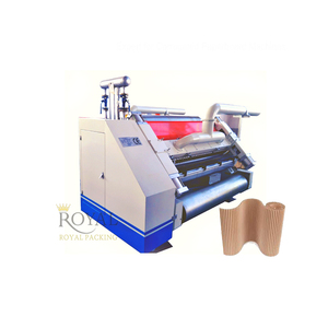 Machine à carton ondulé simple face <span class=keywords><strong>de</strong></span> haute qualité pour carton ondulé à 2 couches, machine à onduler simple face S Flute - Product Image 1