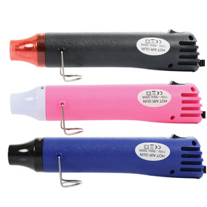 Mini Pistola de Aire Caliente 300W 220-240V 300-500C Temperatura Ajustable para Modelado de Arcilla y Manualidades - Product Image 3