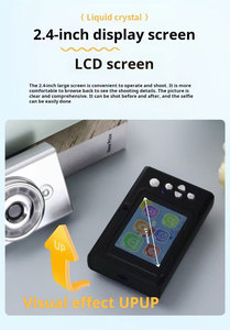 Mini caméra portable 4K pour enfants, avec cordon, dessin animé, ultra-longue autonomie, prend en charge les cartes TF, fonction de filtre pour animaux de compagnie - Product Image 4