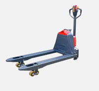 Transpalette Électrique Stable de Haute Qualité, Capacité de Charge 1500kg, Batterie Lithium DC15 24V, 4x4, Largeur d'Allée 2000mm, Faible Rayon de Braquage