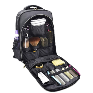 Alla <span class=keywords><strong>moda</strong></span> stilista barbiere zaino impermeabile in poliestere borsa da viaggio con chiusura a cerniera Hair Stylist fornisce spazio - Product Image 2