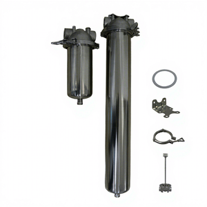 Carcasa de Filtro de Agua Industrial de Acero Inoxidable 304 316L de 10 Pulgadas con Cartucho de Filtro de Agua PP - Product Image 3