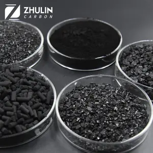 ZHULIN High Quality Bulk Powder Activated Carbon For Oil Bleaching Chemicals