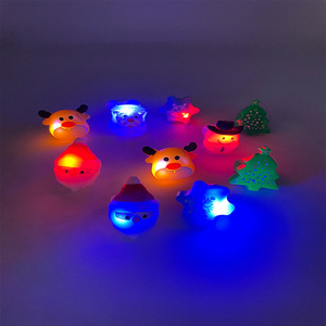 Jouet lumineux LED pour doigts, anneau lumineux en TPR pour fête d'Halloween, pour enfants et jeunes - Product Image 2