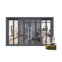 Porte intérieure, portes d'entrée, porte coulissante, porte intérieure pour maisons, porte pliante en verre, pergola en aluminium, porte pivotante extérieure