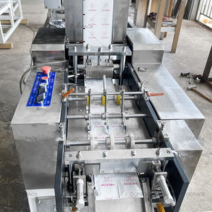 Adulte semi-entièrement automatique émulsion <span class=keywords><strong>latex</strong></span> doigtiers hommes préservatif équipement personnalisable machine d'emballage à quatre joints latéraux - Product Image 4
