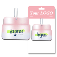 Diffuseur de parfum pour voiture en papier de coton, OEM/ODM, aromathérapie personnalisée, désodorisant à évaporation naturelle, taille et couleur personnalisées pour la décoration