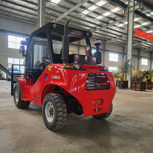 新工場直送3 3.5 4 5トンディーゼルエンジン4輪駆動全地形フォークリフトクロスカントリー使用時間共有オプション - Product Image 6