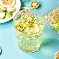 Fabrication OEM – Thé au citron vert, jasmin et mandarine fraîche, naturel, saveur fruitée acidulée et rafraîchissante, idéal pour le bureau et la consommation quotidienne