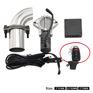 सार्वभौमिक वाल्व किट इलेक्ट्रॉनिक वाल्व किट इलेक्ट्रिक स्पूल प्रकार निकास कटऑफ 4 रिमोट फ्लैंज कोहनी पाइप निकास - Product Image 4