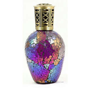 Décoration <span class=keywords><strong>de</strong></span> la maison cadeau <span class=keywords><strong>de</strong></span> noël mosaïque verre bouteille catalytique parfum huile lampe brûleur pour chambre - Product Image 4