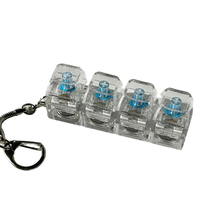 Jumon Boba 4-Button Russian Strip ABS LED Light Sound Anime Souvenir Keychain Portable <b>Stress</b> Relief Pendant Keyring GM-12 - Product Image 6