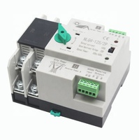 Mejor interruptor de transferencia automática (ATS) de doble potencia ininterrumpida 2P 3P 4P AC 220V 63A 100A 125A para energía solar fotovoltaica