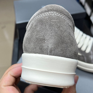 Zapatos Casuales de Gamuza para Hombre Estilo Rick Owens, Zapatillas de Diseñador, Zapatos Planos de Alta Calidad para Mujer - Product Image 5