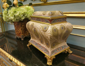 Yips LD-1203-0488 stile classico antico soggiorno scatola decorativa dipinta a <span class=keywords><strong>mano</strong></span> motivo floreale <span class=keywords><strong>in</strong></span> legno - Product Image 5