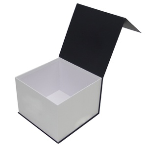 Luxury Custom <b>Black</b> Colored Printed Square Rigid Magnet Cardboard Magnetic Cap Baseball Hat <b>Boxes</b> Packaging Gift <b>Boxes</b> - Product Image 3