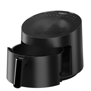 Freidora de Aire de 5L con Ventana Superior para Patatas Fritas, Aspas de Ventilador Ocultas, Interior Metálico, Calor de 1500W, Horno Freidora de Aire - Product Image 1