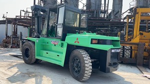 Chariot élévateur diesel Mitsubishi FD150 FD120 FD70 d'occasion à prix avantageux avec positionneur latéral, bon état, 15 tonnes, modèle 2020 - Product Image 5