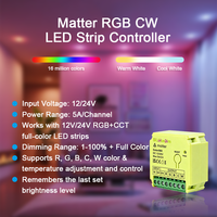 Contrôleur de bande LED couleur pleine gamme BiLiHonDim Matter Over Thread compatible avec Alexa, Google et Apple