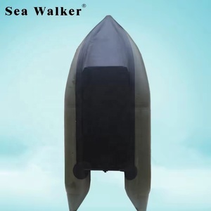 Nuovo Gommone Migliorato da 3,8 m, Piccola Barca da Pesca in PVC per Fiumi e Laghi, Certificazione CE - Product Image 4