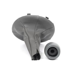 Fiat Car <b>Gear</b> <b>Knob</b> Leather Shift <b>Knob</b> Cover Ergonomic Fitment Europe - Product Image 2