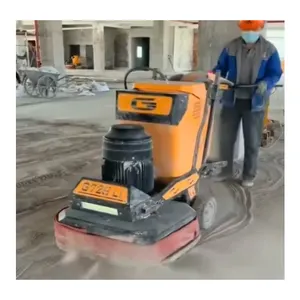 Floor Surface Concrete Grinding Machine 330mm Hand Push Polishing Concrete Grinder