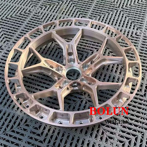 볼룬 공장 직판 장미 금 단조 자동차 림 18 19 <span class=keywords><strong>20</strong></span> 21 23 인치 5x114.3 단조 6061 알루미늄 합금 단조 자동차 바퀴 - Product Image 3