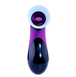 Vibromasseur pour lécher la langue du clitoris oral <span class=keywords><strong>sexy</strong></span> pour femmes lesbiennes, massage de la chatte, masturbation, stimulation succion, machine sexuelle - Product Image 3
