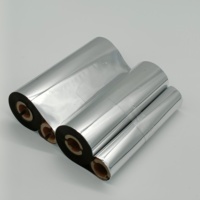 Pita Resin Premium Transfer Termal Hotsale 110mm*74m  0.5" Core Ink Out untuk Printer Label Zebra Sato