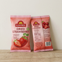Sachet scellé central en PET/AL/PE de qualité alimentaire, résistant à l'humidité, pour snacks de pruneaux, personnalisable en usine, présentoir OEM, contrôle qualité