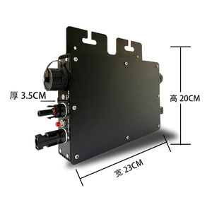 Microinversor inteligente GTB-600 de 600W con onda sinusoidal pura para uso doméstico - Product Image 3