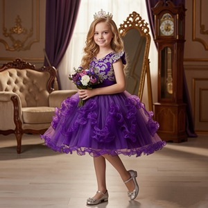 fitted lace wedding dress Shop Unicorn Birthday Party Dress - Lavender Silver Tutu Sequin Toddler Dress
