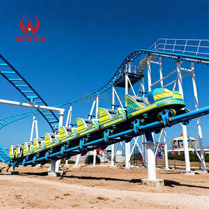 Manège <span class=keywords><strong>de</strong></span> montagnes russes avec vue sur la <span class=keywords><strong>mer</strong></span> et piste incurvée pour les parcs d'attractions <span class=keywords><strong>de</strong></span> plage - Product Image 1