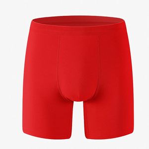 Calzoncillos Boxer Largos para Hombre, Tallas Grandes, Anti-Atrito, Ropa Interior Deportiva con Tecnología Anti-Ride Up, Ajuste Holgado, Suministro ODM - Product Image 1
