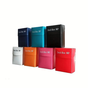 YY กล่องพลาสติกใส่การ์ด, กล่องเก็บการ์ดซื้อขายพร้อมฝาปิดสำหรับนักสะสมและการ์ดเกม - Product Image 6