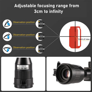 Cámara de Visión Nocturna Monocular Infrarroja HD NV003 de 200 m, con Retícula, Visor Nocturno para Caza - Product Image 4