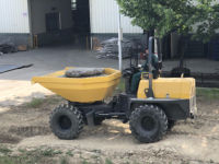 Moteur Yanmar de haute qualité ROADWAY quatre roues motrices mini dumper 1 tonne 3 tonnes 6 tonnes dumper à vendre