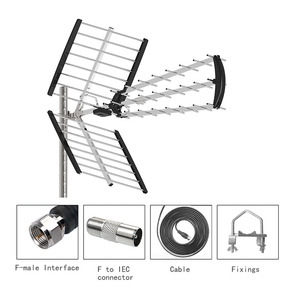 Venta al por mayor de largo alcance de alta ganancia a prueba de agua FULL HD DAB DIGITAL VHF UHF <span class=keywords><strong>TDT</strong></span> DTV al aire libre <span class=keywords><strong>antena</strong></span> de TV Yagi - Product Image 2