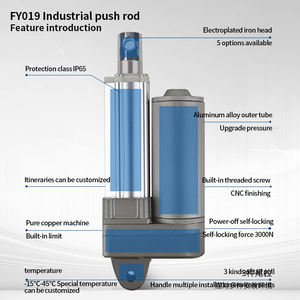 Actionneur linéaire DC 2000N 2500N double tension pour la mouvement des grues de caméra et des équipements cinématographiques - Product Image 5