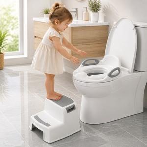 Mon premier siège d'apprentissage de la propreté avec marchepied, coussin doux, dossier ergonomique, antidérapant, adapté aux tout-petits de 1 à 7 ans, OEM - Product Image 3