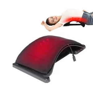 Multi-Level Back Stretching Device Back Massager Backcrack Lumbar Support Stretcher Spinal Back Pain Muscle Pain Relief