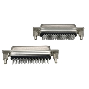 Connecteur D-sub Marvtech DB9 DB15 DB25 DB37 à double rangée, type femelle, 9/15/25/44 pôles, droit, à rivets 6.0 - Product Image 4
