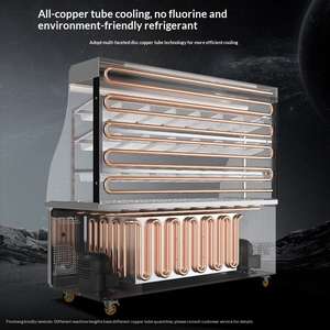 YINZHENG Vitrine Réfrigérée Malatang à Rideau Lumineux, Meuble Réfrigérateur pour la Conservation des Aliments, Équipement de Réfrigération, Meilleures Ventes - Product Image 4